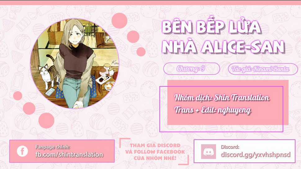 Bên Bếp Lửa Nhà Alice-San - Chapter 9 - Trang 1