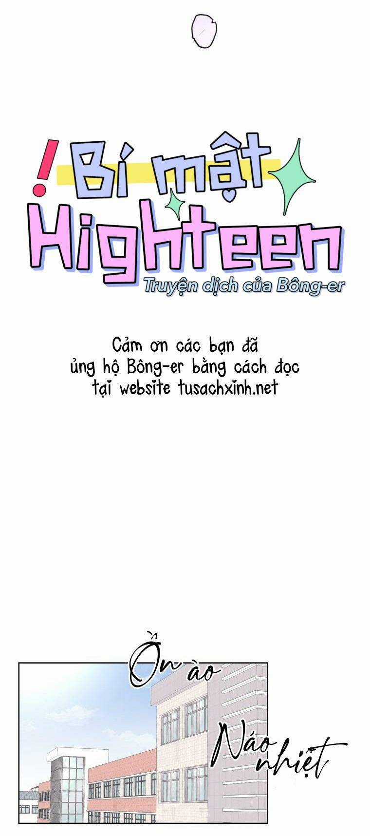 Bí Mật Highteen - Chapter 1 - Trang 36
