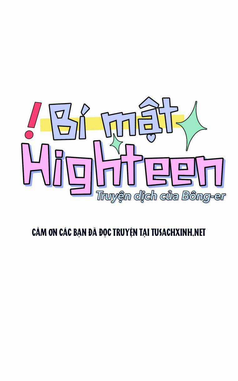 Bí Mật Highteen - Chapter 3 - Trang 18