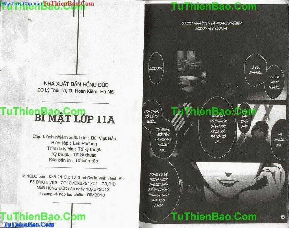 Bí Mật Lớp 11A - Chapter 1 - Trang 2