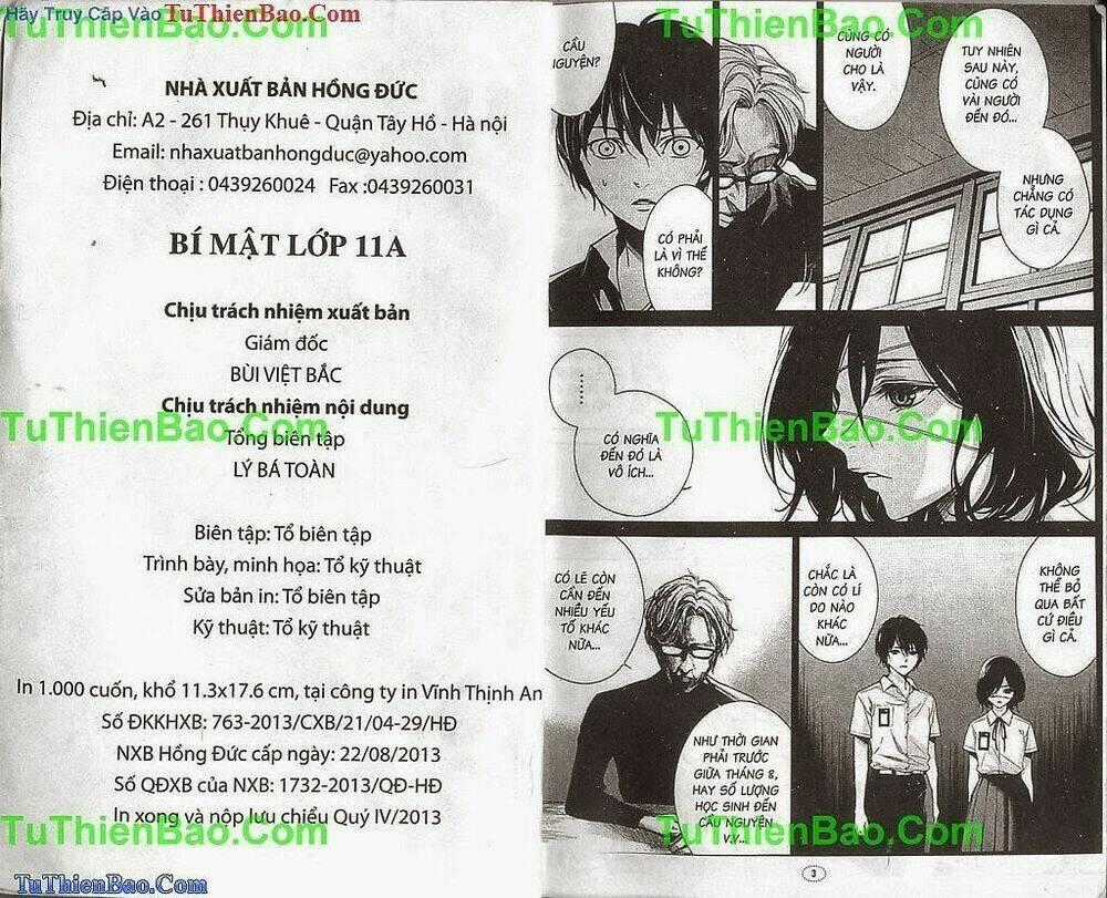 Bí Mật Lớp 11A - Chapter 4 - Trang 2