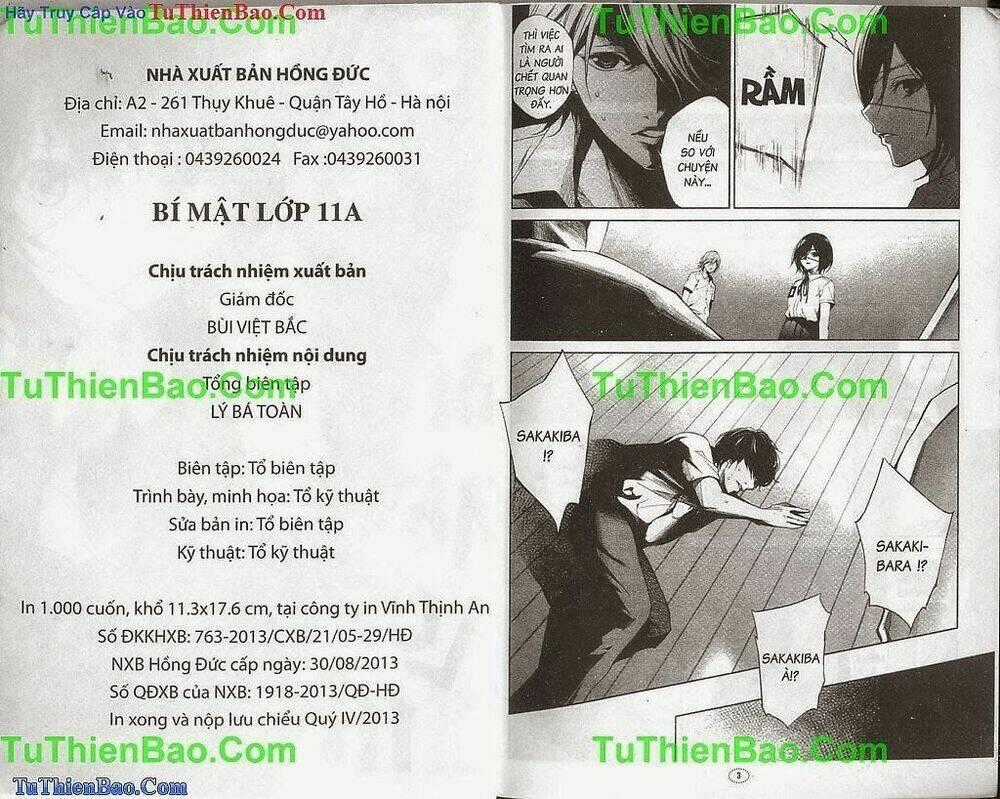 Bí Mật Lớp 11A - Chapter 5 - Trang 2