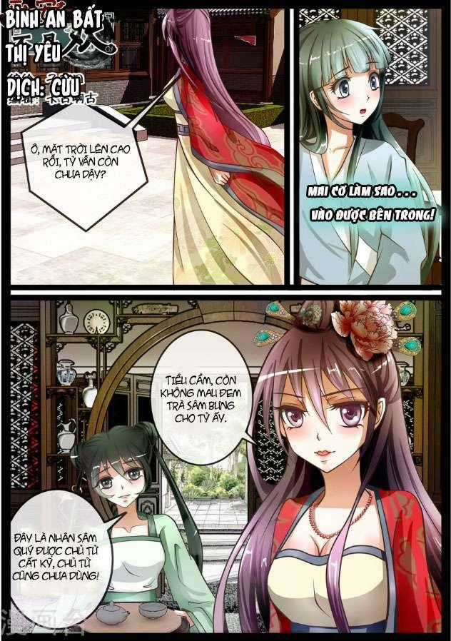 Bình An Bất Thị Yêu - Chapter 6 - Trang 1