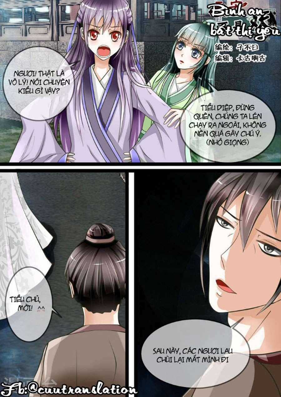 Bình An Bất Thị Yêu - Chapter 7 - Trang 1
