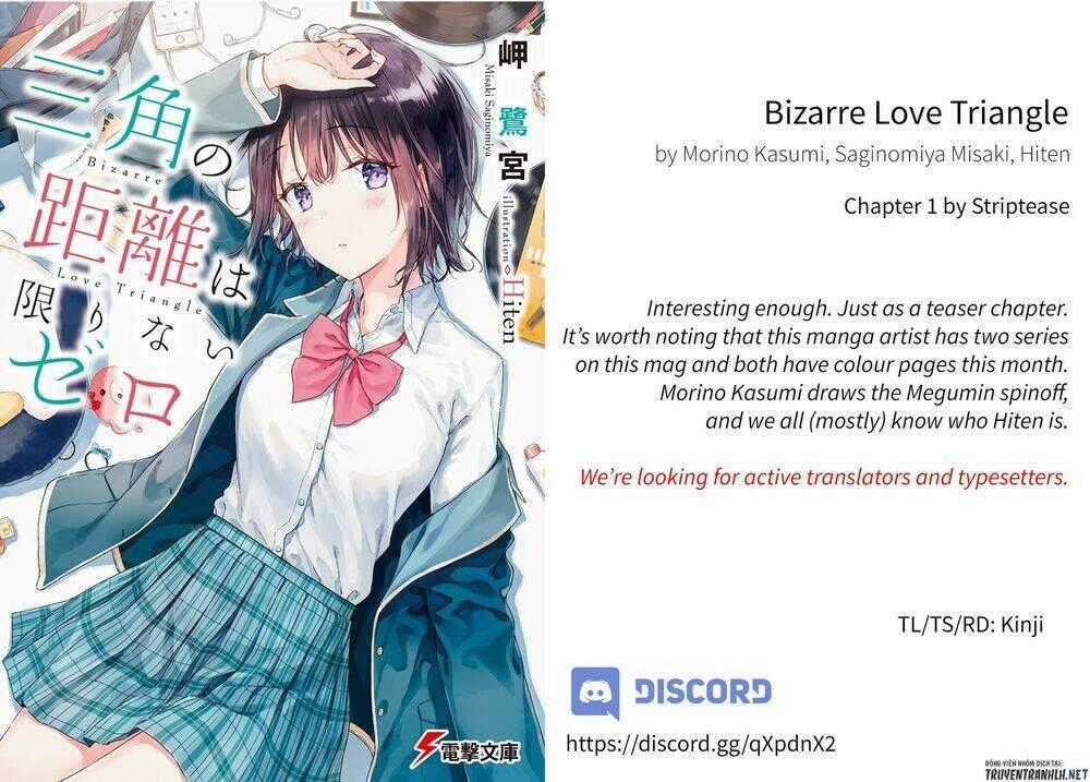 Bizarre Love Triangle - Chapter 0 - Trang 2