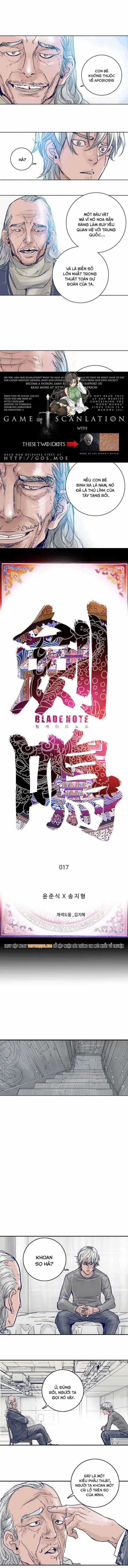 Blade Note - Chapter 17 - Trang 2