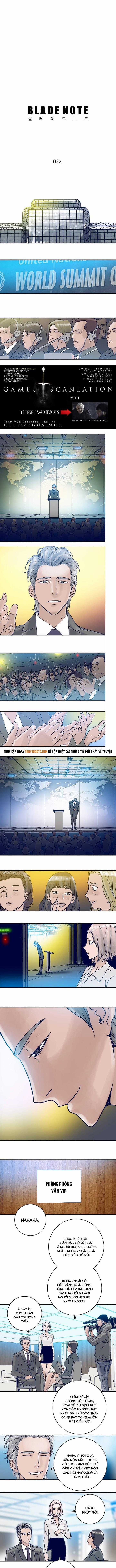 Blade Note - Chapter 22 - Trang 2
