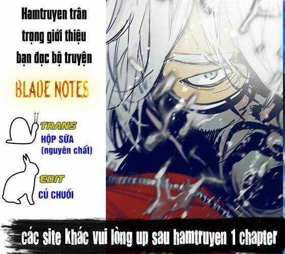 Blade Notes - Chapter 10 - Trang 1