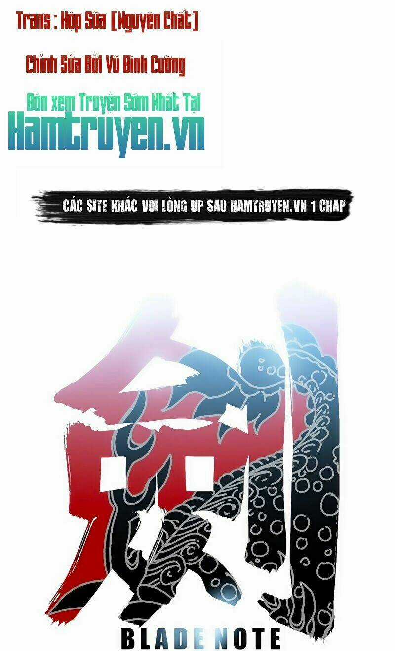 Blade Notes - Chapter 20 - Trang 1