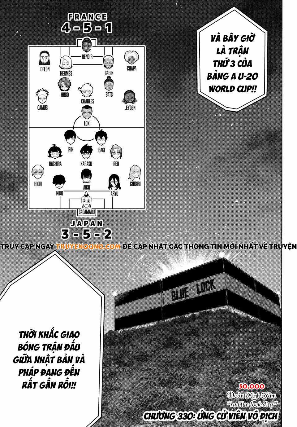 Blue Lock - Chapter 330 - Trang 2