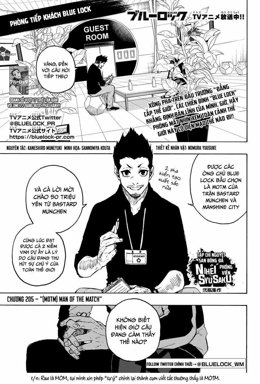 Blue Lock - Chương 205 - Trang 3