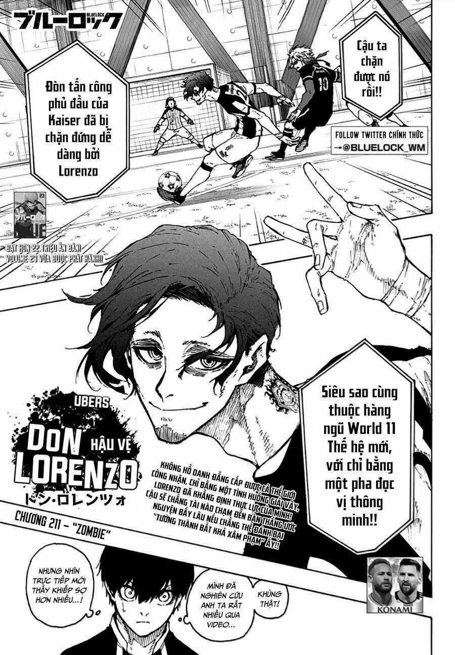 Blue Lock - Chương 211 - Trang 3