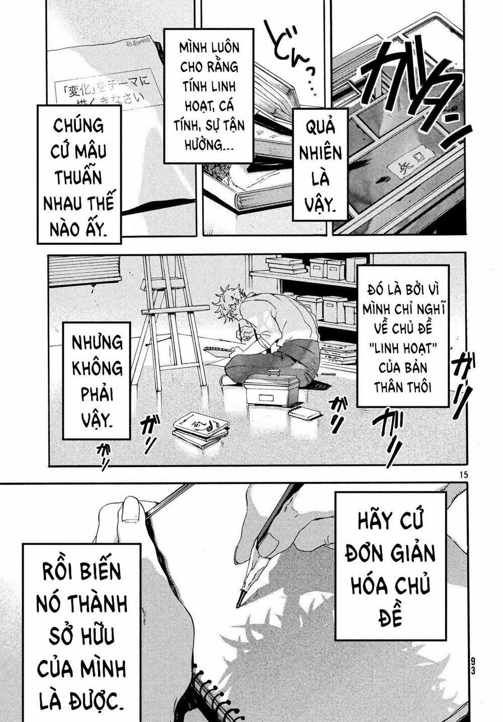 Blue Period. - Chapter 15 - Trang 18