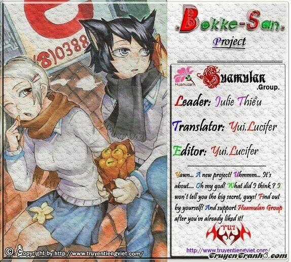 Bokke-San - Chapter 2 - Trang 1