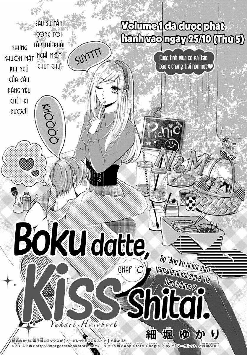 Boku Datte, Kiss Shitai. - Chapter 10 - Trang 4