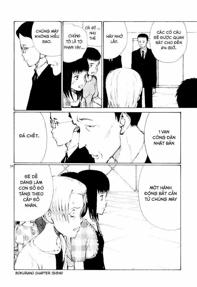Bokurano: Ours - Chapter 13 - Trang 34