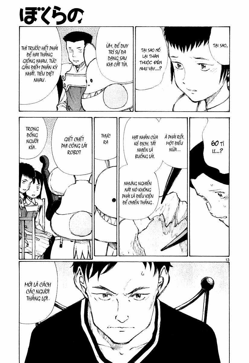 Bokurano: Ours - Chapter 28 - Trang 13