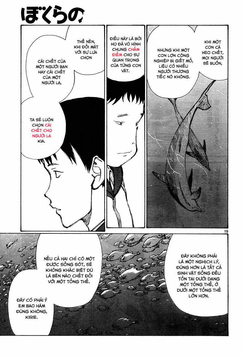 Bokurano: Ours - Chapter 31 - Trang 19