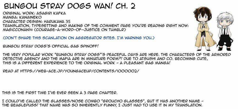 Bungou Stray Dogs Wan - Chapter 2.1 - Trang 6