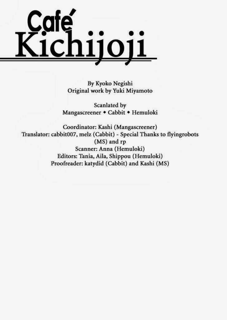 Cafe Kichijoji - Chapter 5 - Trang 3
