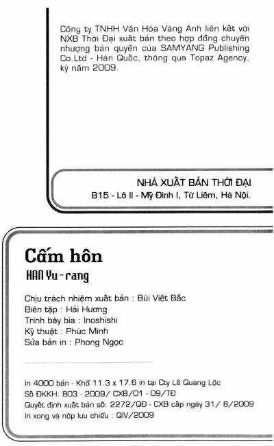 Cấm Hôn - Chapter 49 - Trang 3