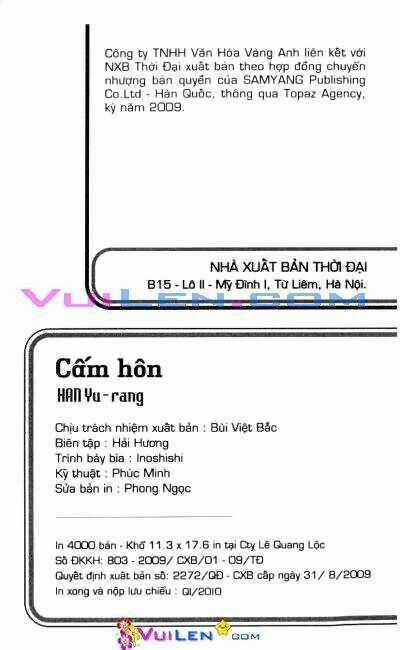 Cấm Hôn - Chapter 65 - Trang 3