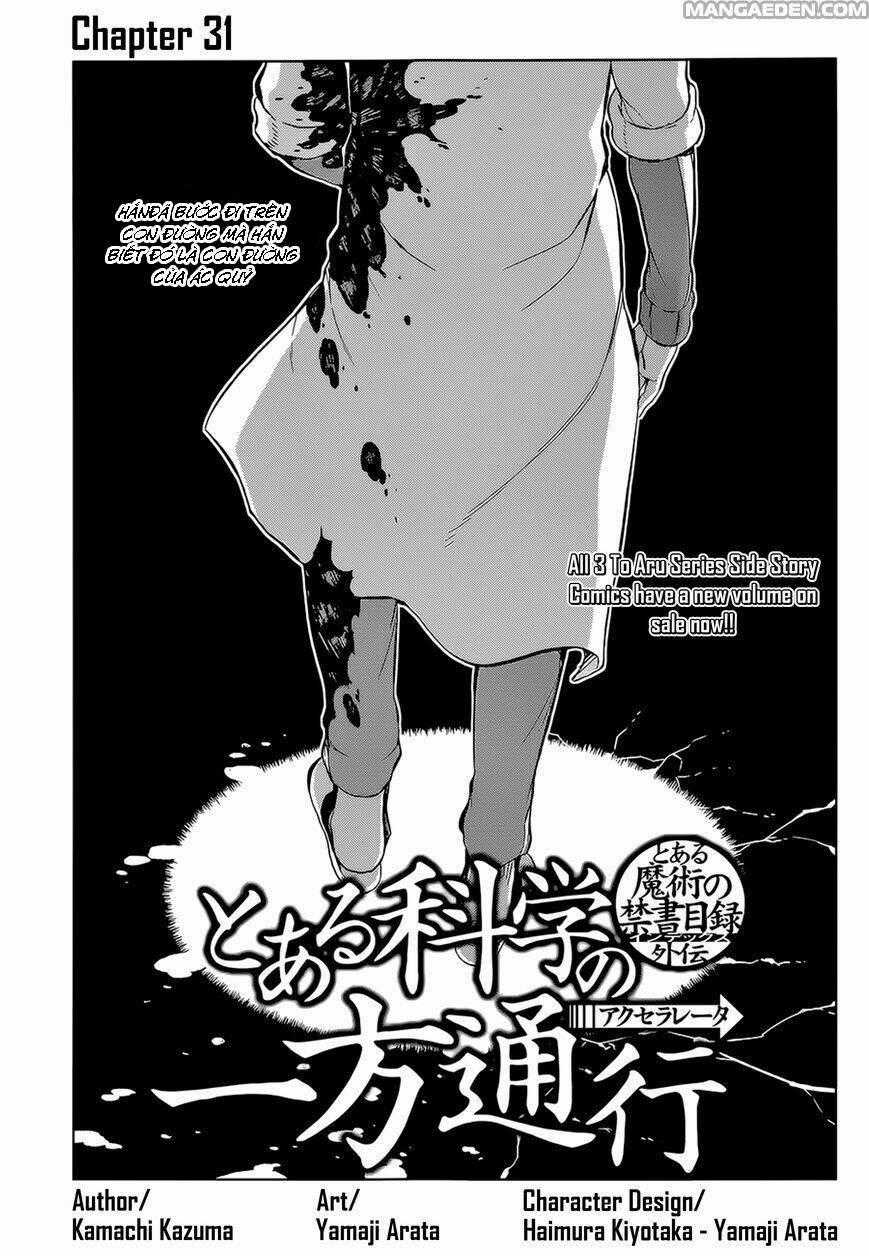 Cấm Thư Ma Thuật Index: Accelerator - Chapter 31 - Trang 1