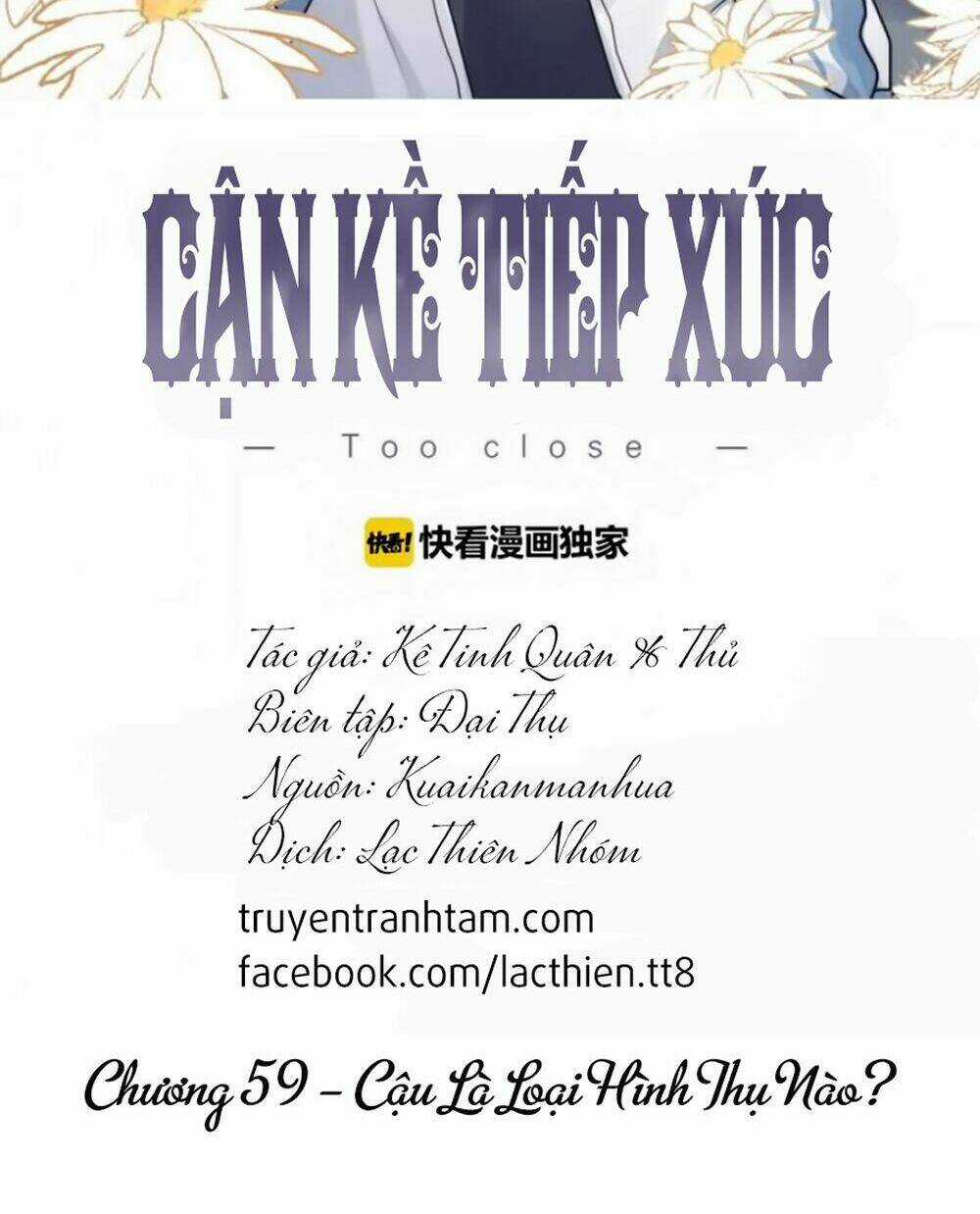 Cận Kề Tiếp Xúc - Chapter 59 - Trang 3