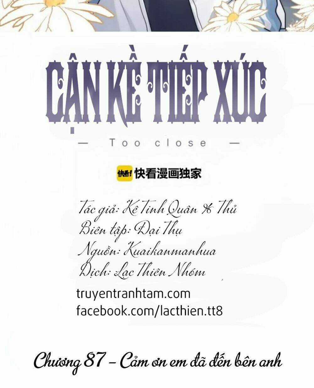 Cận Kề Tiếp Xúc - Chapter 87 - Trang 3