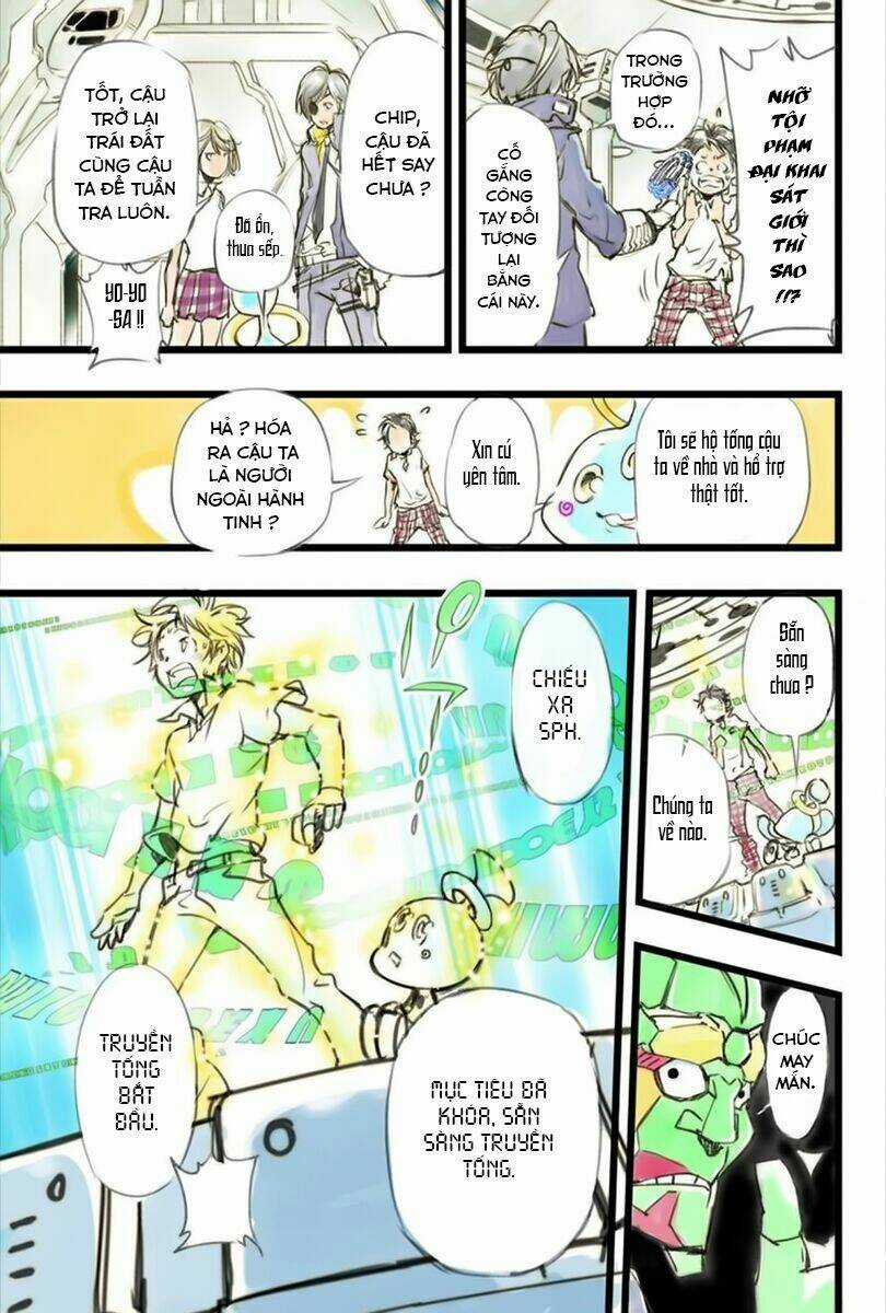 Cảnh Sát Không Gian - Chapter 1.2 - Trang 11