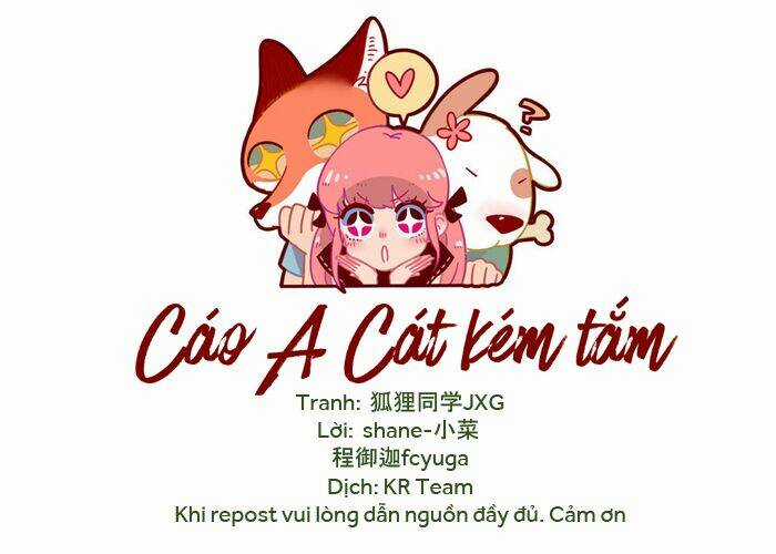 Cáo A Cát Kém Tắm - Chapter 1 - Trang 1