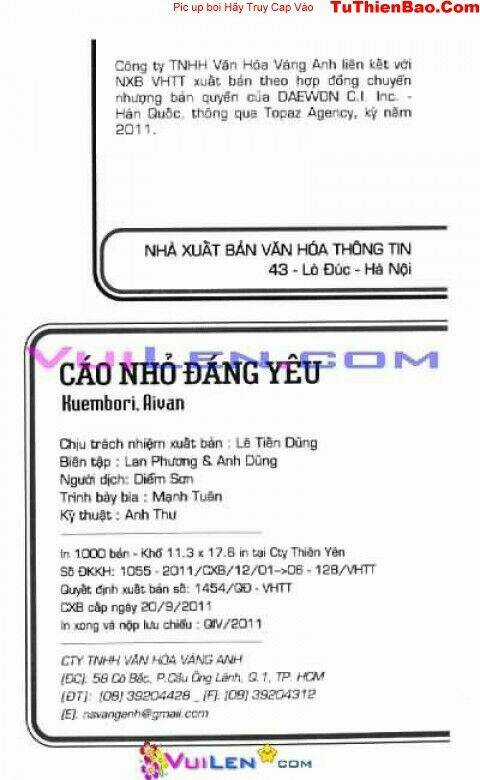 Cáo Nhỏ Đáng Yêu - Chapter 2 - Trang 2