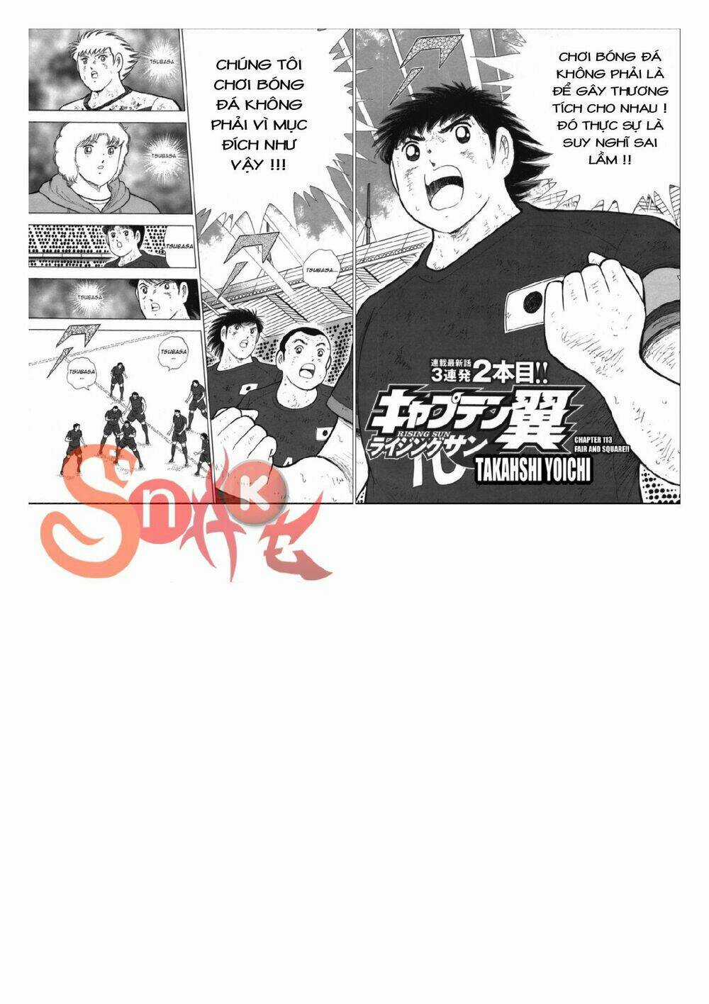 Captain Tsubasa: Rising Sun - Chapter 113 - Trang 3