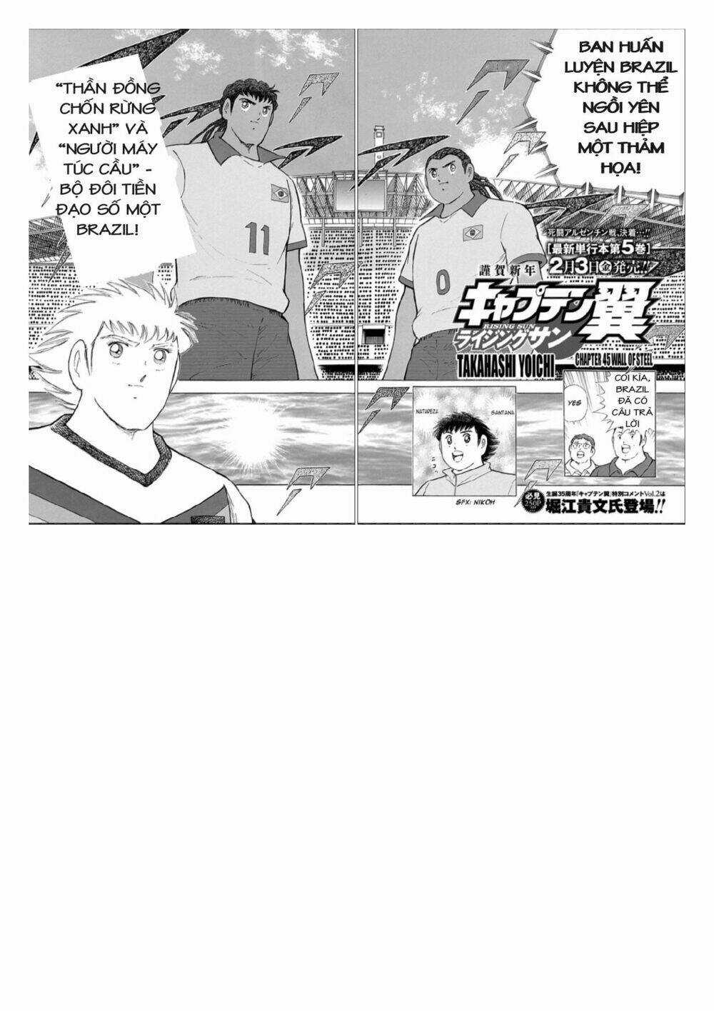 Captain Tsubasa: Rising Sun - Chapter 45 - Trang 3