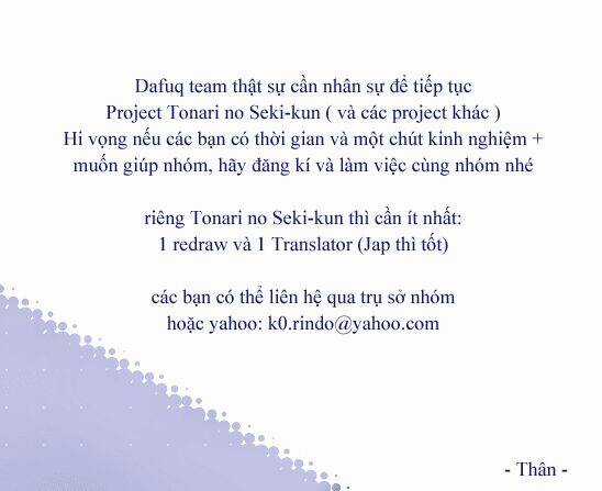 Cậu Bạn Bàn Bên - Chapter 13 - Trang 2