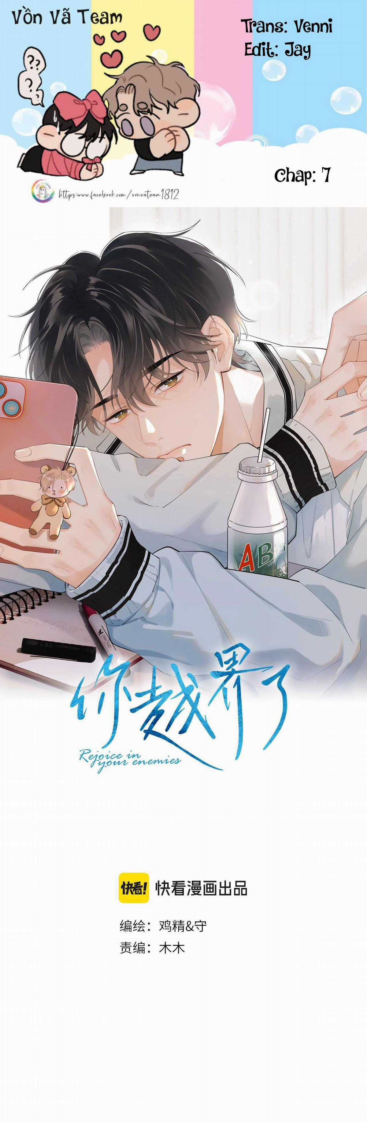 Cậu Vượt Giới Hạn Rồi - Chapter 7 - Trang 1