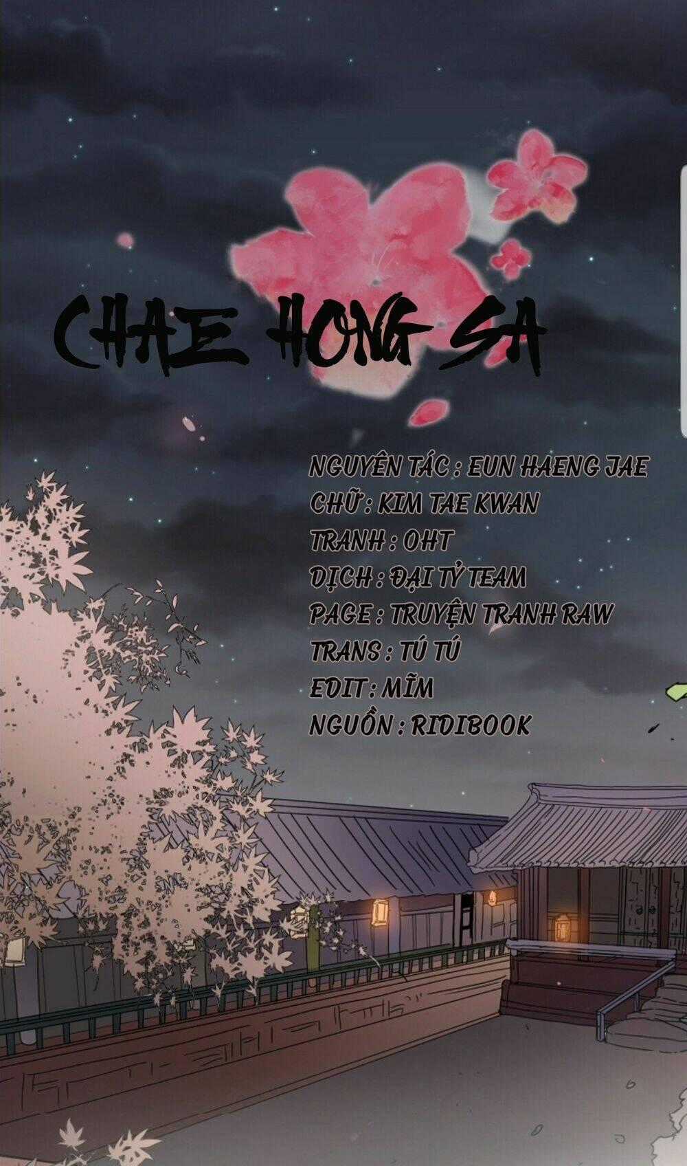 Chae Hong Sa - Chapter 26 - Trang 1