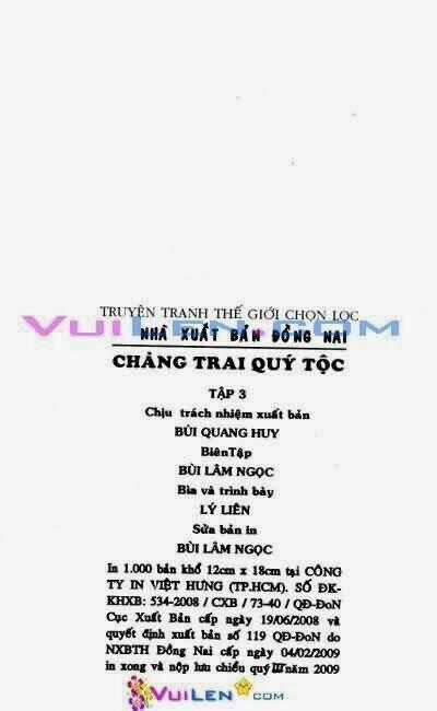 Chàng Trai Quý Tộc - Chapter 3 - Trang 2