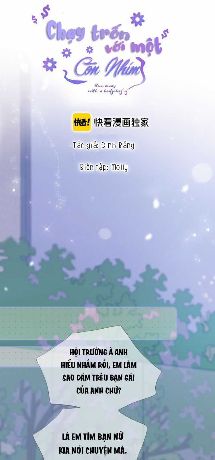 Chạy Trốn Cùng Con Nhím - Chapter 3 - Trang 10