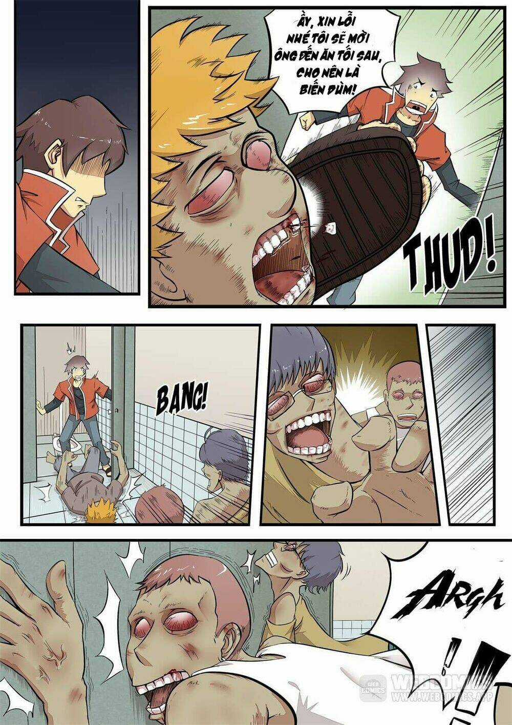 Chém Sạch Zombie - Chapter 1 - Trang 8