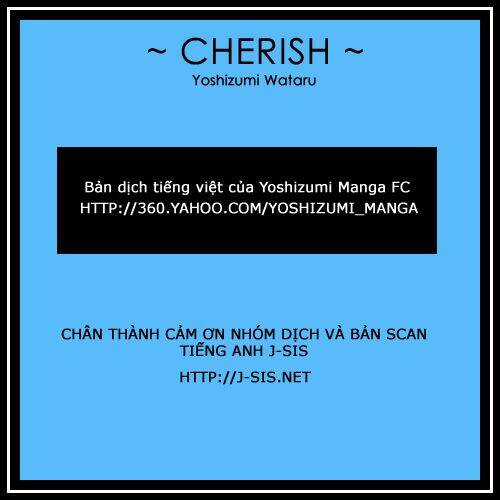 Cherish - Chapter 3 - Trang 1
