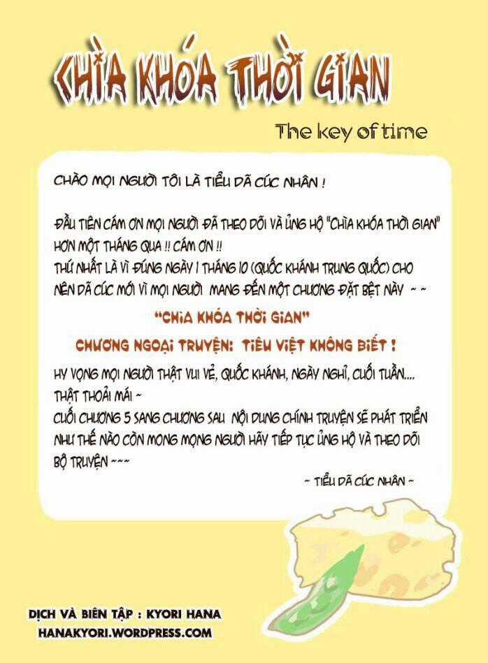 Chìa Khóa Thời Gian - Chapter 6 - Trang 1