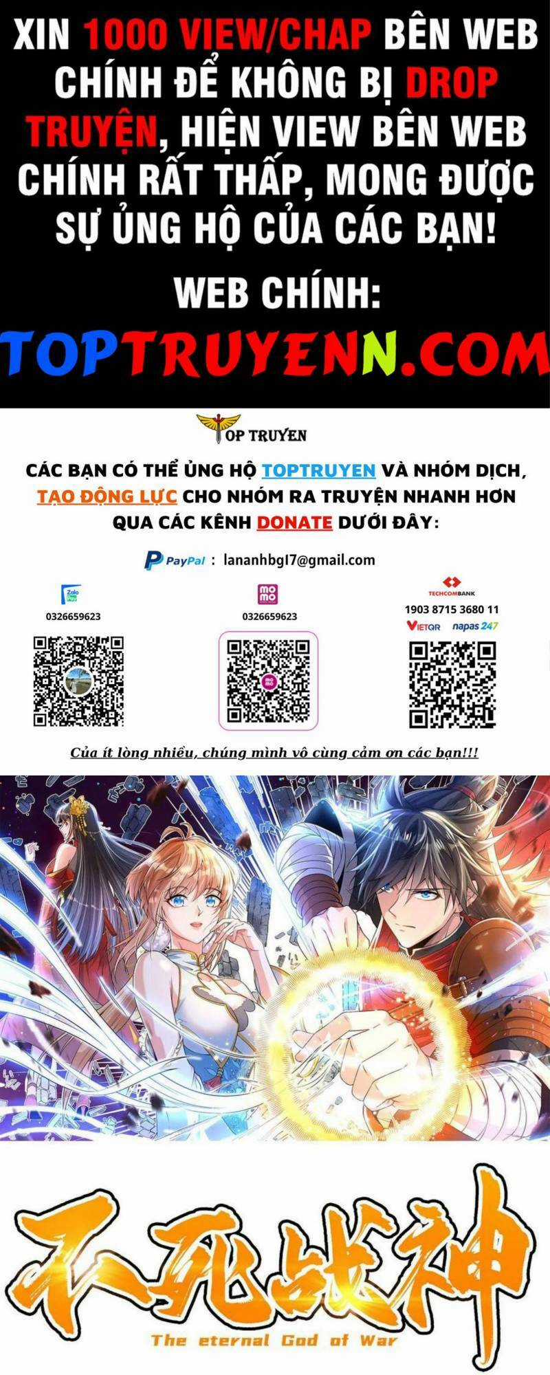 Chiến Thần Bất Tử - Chapter 30 - Trang 1