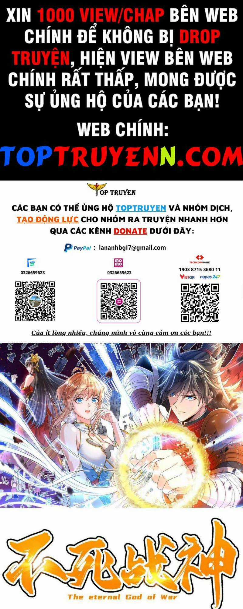 Chiến Thần Bất Tử - Chapter 31 - Trang 1