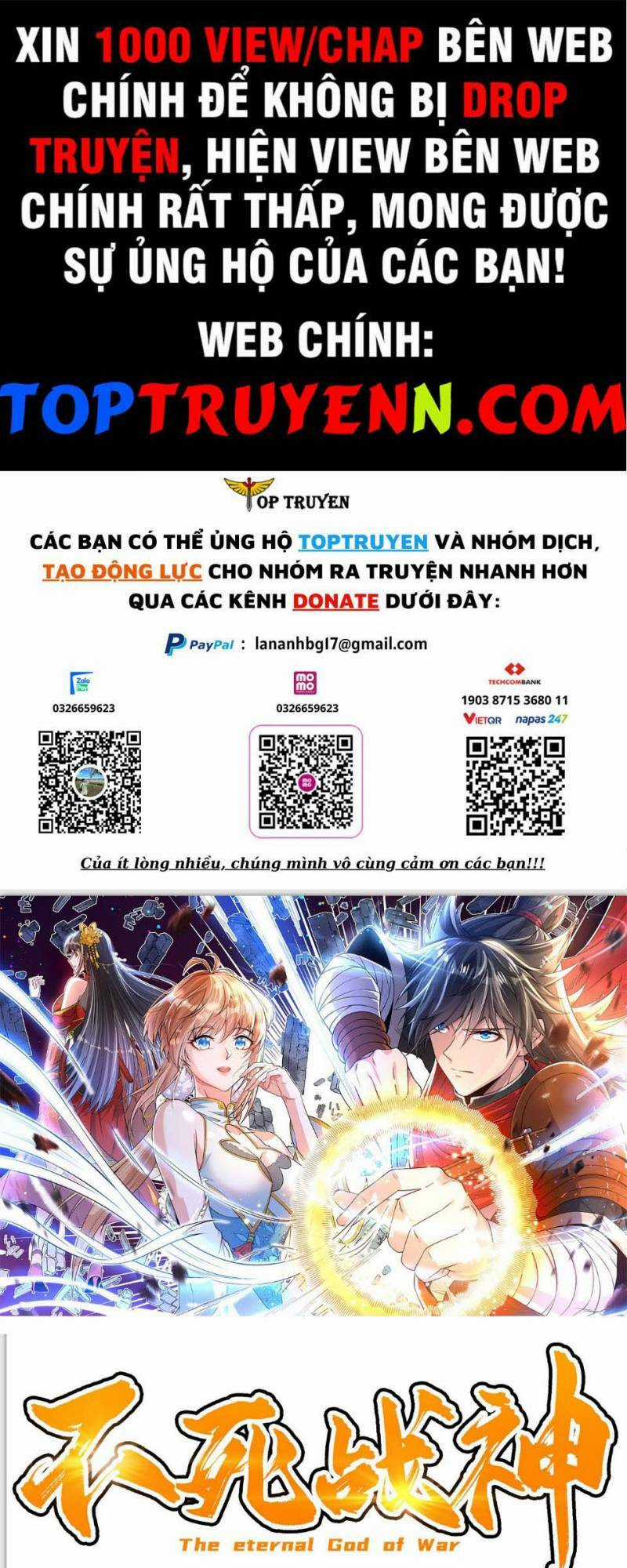 Chiến Thần Bất Tử - Chapter 43 - Trang 1