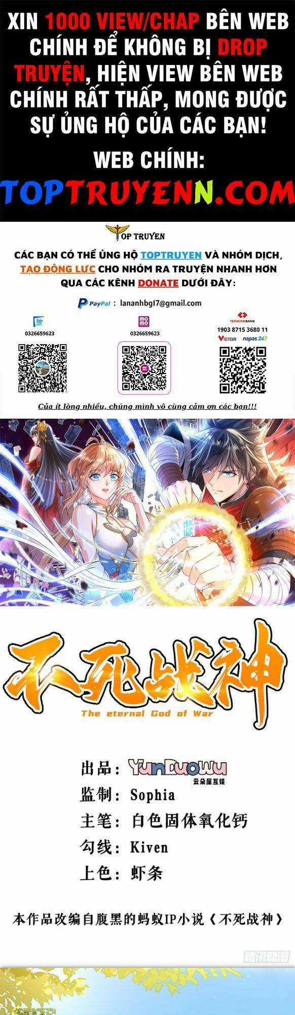 Chiến Thần Bất Tử - Chapter 52 - Trang 1