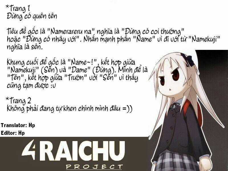 Chiro Chan - Chapter 1.1 - Trang 9