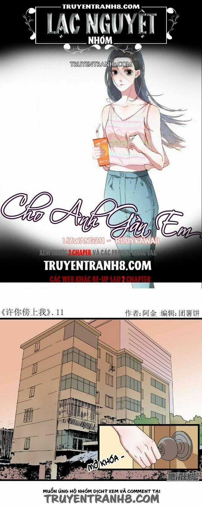 Cho Anh Gần Em - Chapter 11 - Trang 1