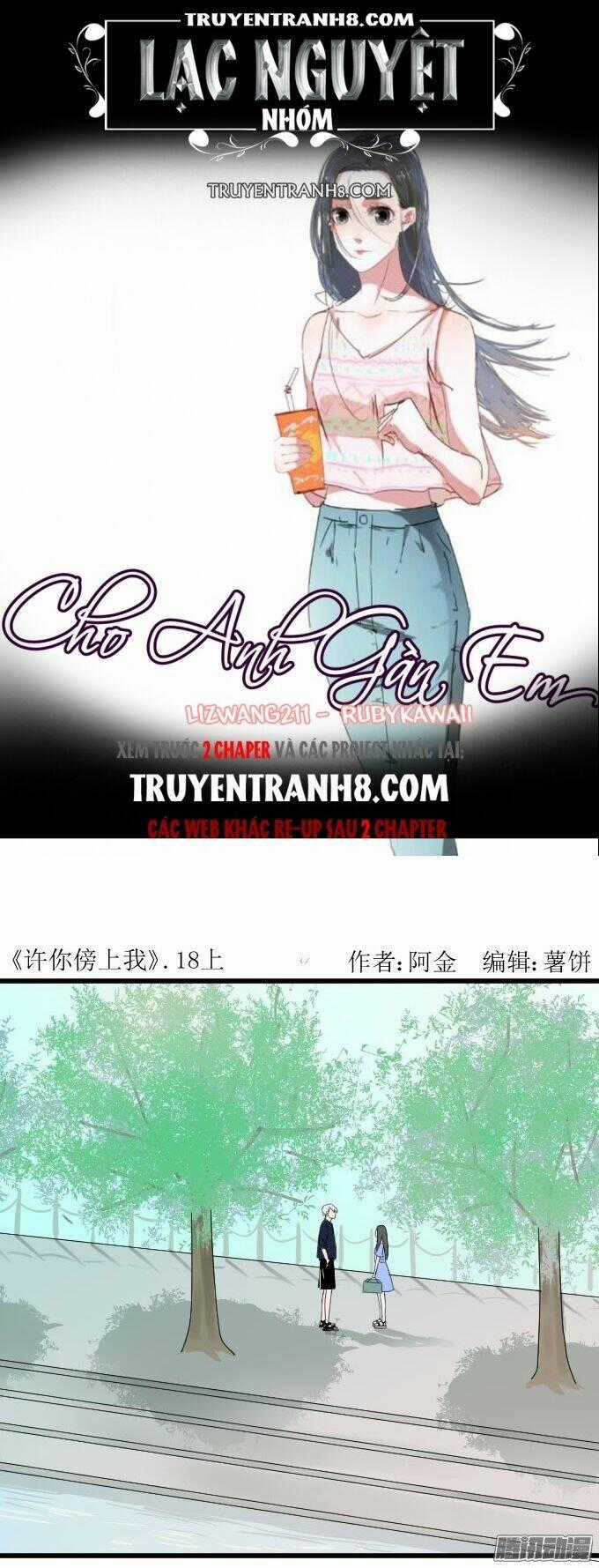 Cho Anh Gần Em - Chapter 18 - Trang 1