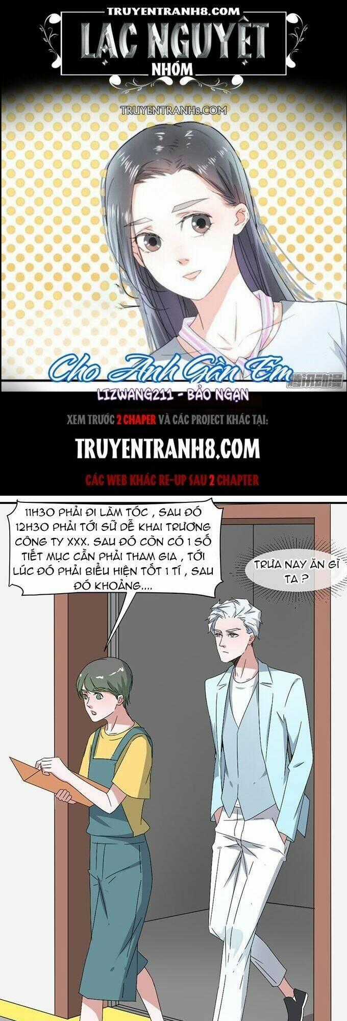 Cho Anh Gần Em - Chapter 6 - Trang 1
